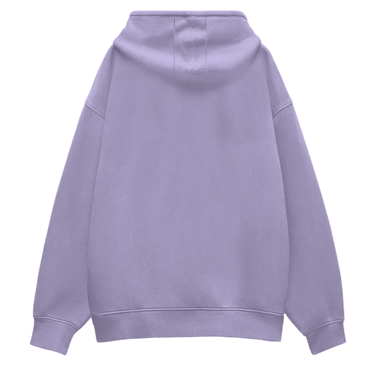 Lavender Oversized Hoodie Back
