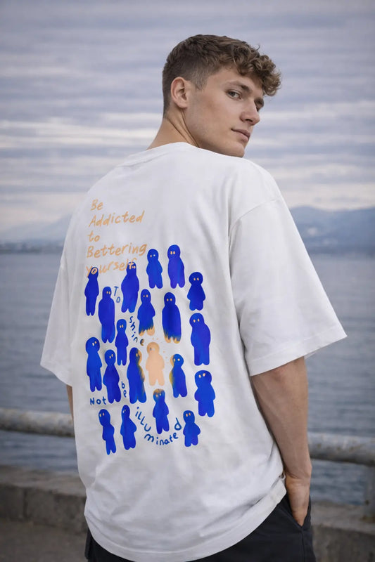 Glow DIfferent Oversized Tee